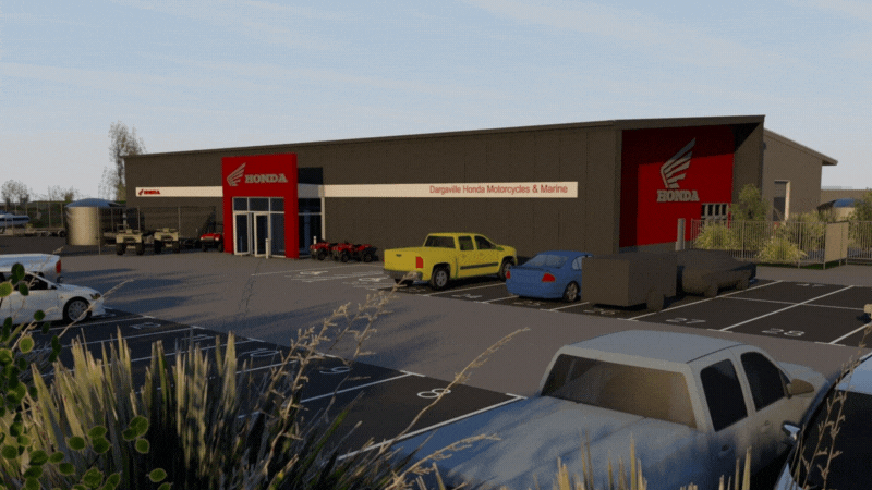Dargaville Honda building by XL Structural