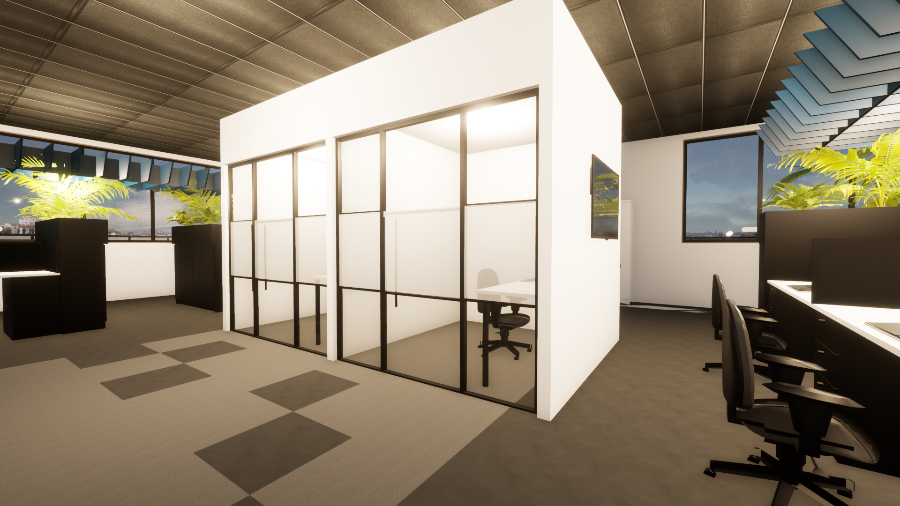 Privacy booths - office interior planning 