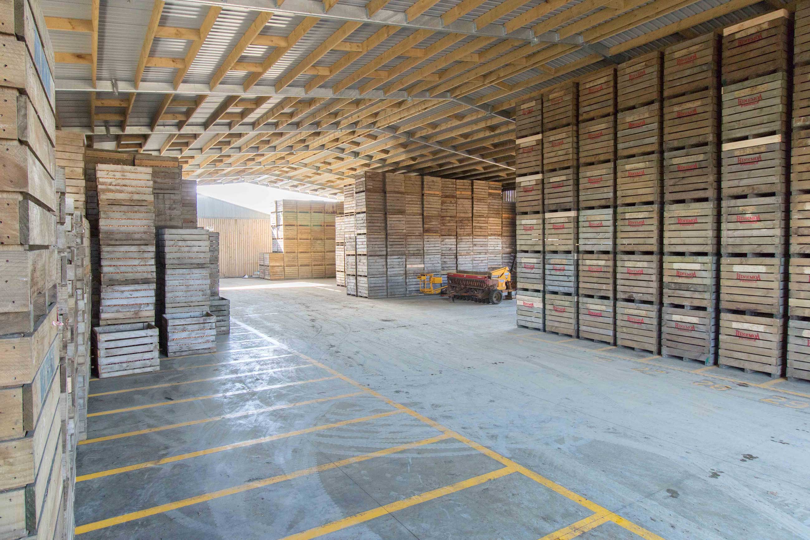 produce storage building