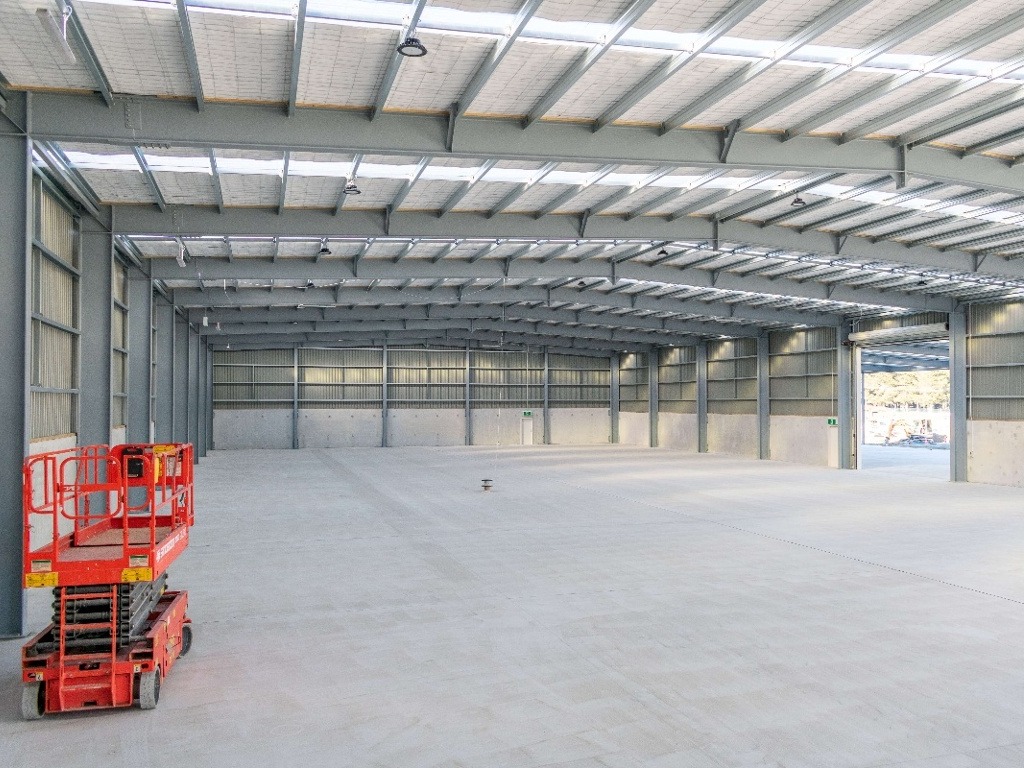 Large warehouse building