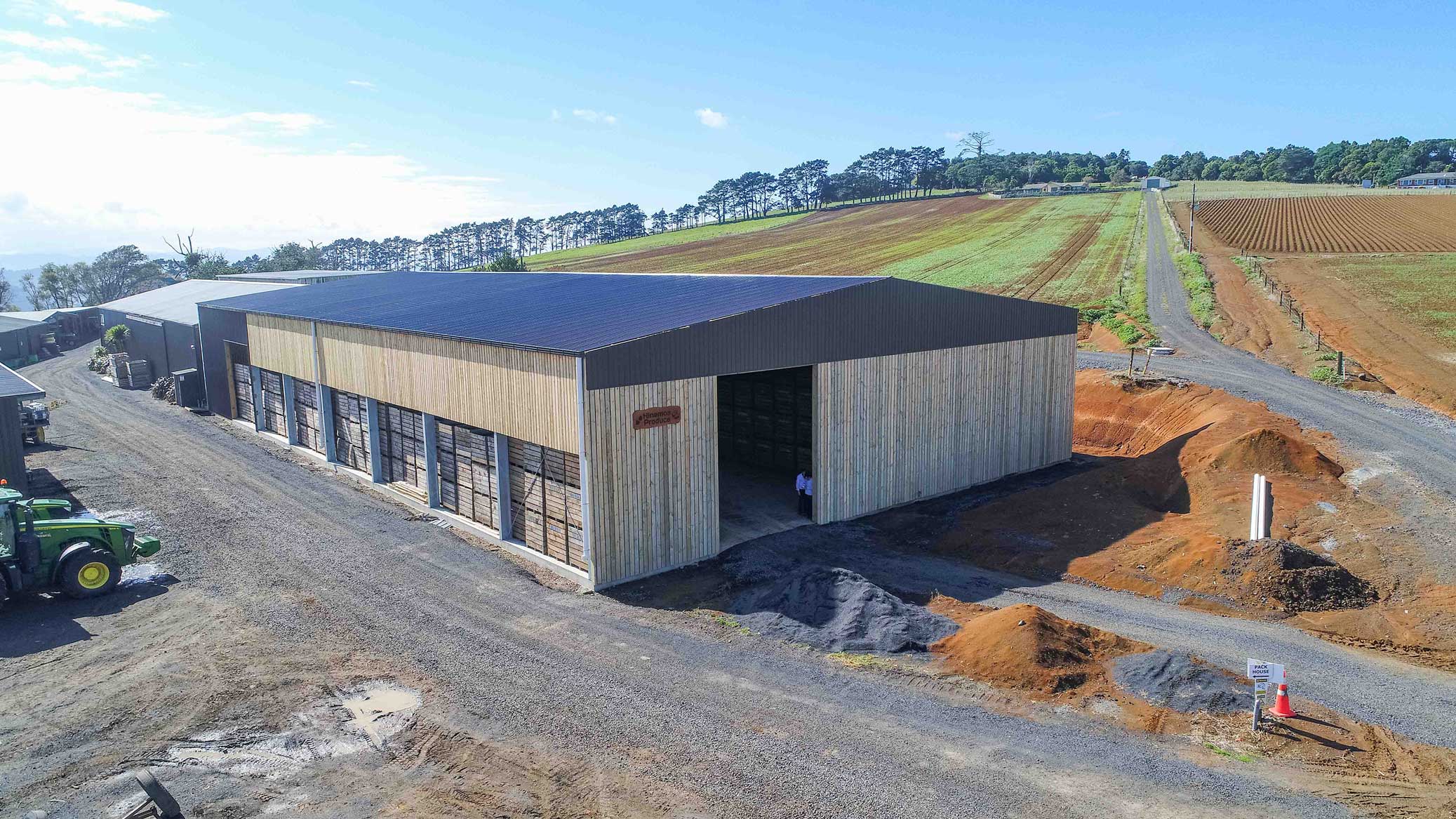 Agricultural storage building
